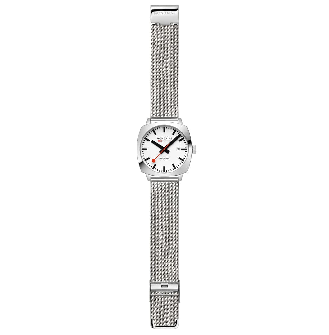 Cushion Automatic, 39 mm, Stainless Steel Mesh - Image 8